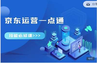 京未来商学院-京东运营一点通+京东海投+618大促系列课程等等10课打包