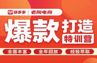 老陶电商学院-爆款打造特训营2022年