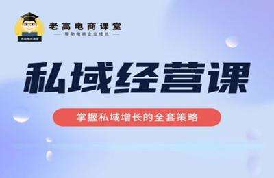 老高电商课堂-简宁：私域经营课