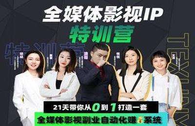 九赢传媒-21天影视IP特训营直播