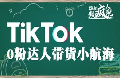 疯人院TikTok-TikTok 0粉达人带货小航海