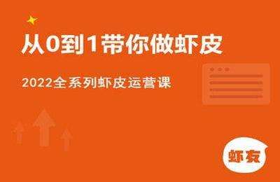虾友跨境电商-2022全系列虾皮运营课