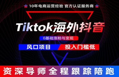 谷金Tiktok-Tiktok海外抖音全程陪跑-20230805更新
