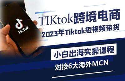 Tiktok出海掘金计划-2023自媒体运营Tiktok短视频带训练营
