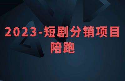 老贺低调的小圈子-2023大风口-短剧分销课程陪跑