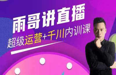 高总直播带货-雨哥：超级直播带货+千川内训课