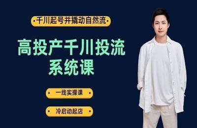 大王真电商-高投产千川投流系统课