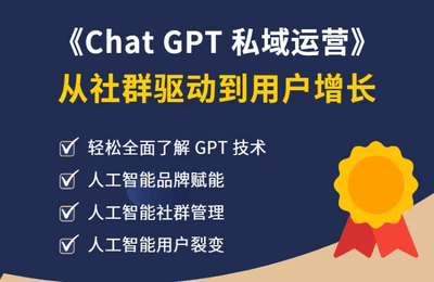 腾嘉数智-Chat GPT私域运营：从社群驱动到用户增长