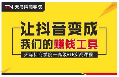 天鸟抖商-抖音会员高级课