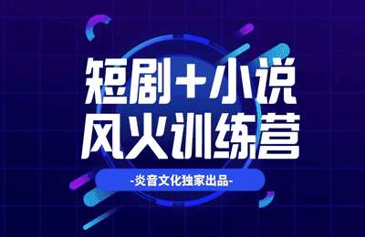 炎音课堂-短剧+小说风火训练营