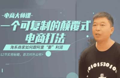 调皮电商-电商大师课：一个可复制的颠覆式电商打法