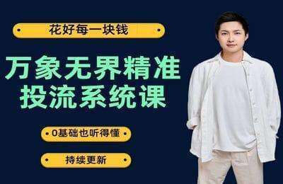 大王真-万相台无界精准投流系统课程-20241105更新