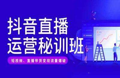 美迪电商-抖音直播运营秘训班（采集课不保证课程质量和完整性）