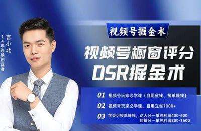 一伴山顶会-言小北视频号运营全套课程打包