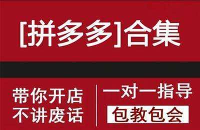 拼多多商学院-拼多多日发千单运营VIP课程