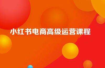 萤火轻创-爽儿小红书电商高级运营课