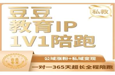 豆豆-个人品牌1V1陪跑