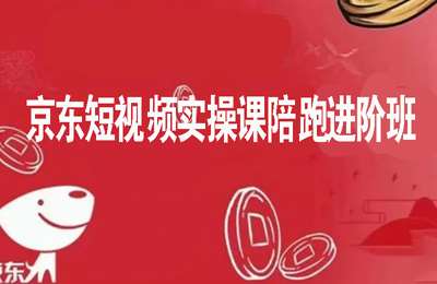 京东短视频实操课陪跑进阶班【34节课】