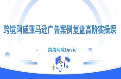 跨境阿威亚马逊广告案例复盘高阶实操课【16节课】