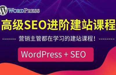 WordPress外贸建站+SEO优化课程【57节课】