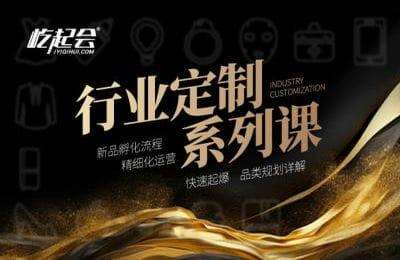 屹起会淘宝行业定制系列课程+全新流量嘉年华2.0教程【2章32节课】