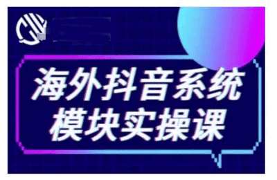 （20241230）海外抖音Tiktok系统模块实操课，TK短视频带货，TK直播带货，TK小店端实操等【6节课】