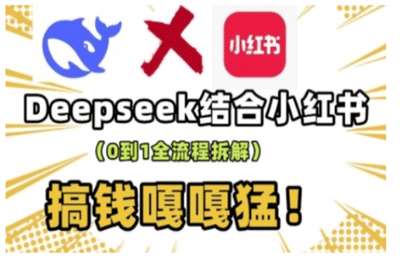 （20250218）deepseek小红书打造流量生产线实操课，0到1全流程拆解，搞钱嘎嘎猛【20节课】