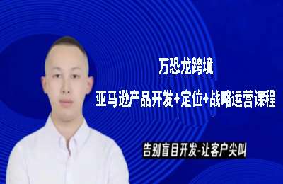 万恐龙跨境-亚马逊产品开发+定位+战略运营课程【6门42节课】