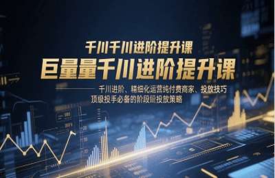 千川扫地僧-（20250512）巨量千川进阶提升课：精细化运营纯付费商家、投放技巧-现场录音