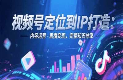艾乐-（20250621）玩转视频号系列课-视频号定位到IP打造：账号搭建-内容运营-直播变现，完整知识体系【9节课】