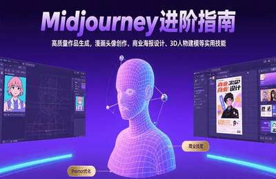 AIGC创作营-（20250730）Midjourney进阶指南：高质量作品生成，漫画头像创作、商业海报设计【10节课】