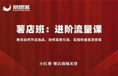 幕思城淘系外课程07-薯店班：进阶流量课-（20250925最新版）