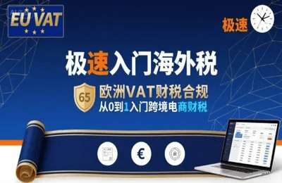 极速入门海外税，欧洲VAT财税合规，从0到1入门跨境电商财税【6节课】
