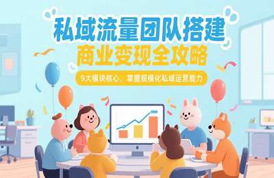 波波来了-（20250717）波波：私域流量团队搭建商业变现全攻略，9大模块核心，掌握规模化私域运营能力【9节课】