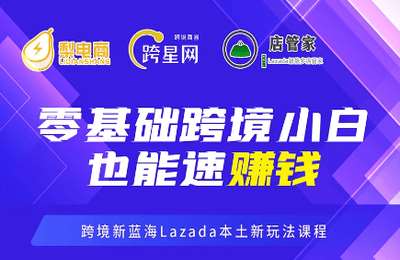 梨电商02-零基础跨境小白也能速赚钱+跨境本土共用国际抖音ERP+Lazada跨境本土ERP【3章21节】