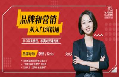 KRIS思创客01-品牌和营销：从入门到精通+年度品牌传播方案【2章103节】