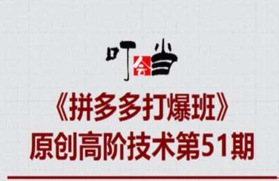 叮当会拼多多第51期-直通车稳托互转