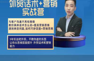 城哥外贸说03-外贸话术+营销实战课程【63节】