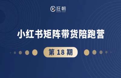 盗坤社群-第18期：小红书矩阵带货陪跑营