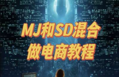 AI摄影师幻01-Midjourney和Stable Diffusion混合做电商教程【22节】