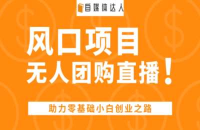 疯籽的直播间01-本地生活-无人直播团购项目+互动游戏直播项目【2门15节】