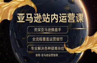 俊哥05-站内运营：资深操盘高手带你玩转亚马逊【37节】