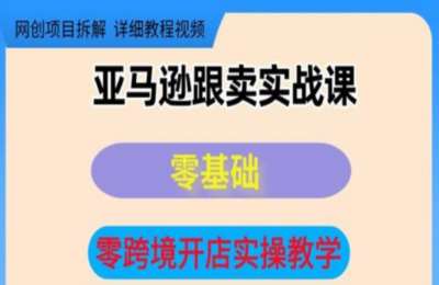 六六treyway02-六六：的跟卖课程【30节】