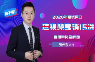 狮子哥01-短视频营销【13节】