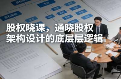 股权晓课，通晓股权架构设计的底层逻辑