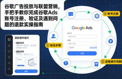 谷歌广告投放与联盟营销，Ads账号注册、验证及遇到问题退款实操指南